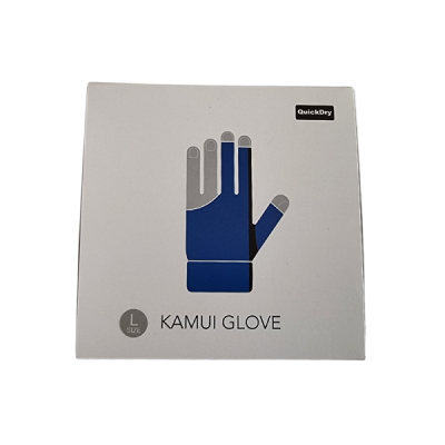 Billard Handschuh Kamui blau Größe L